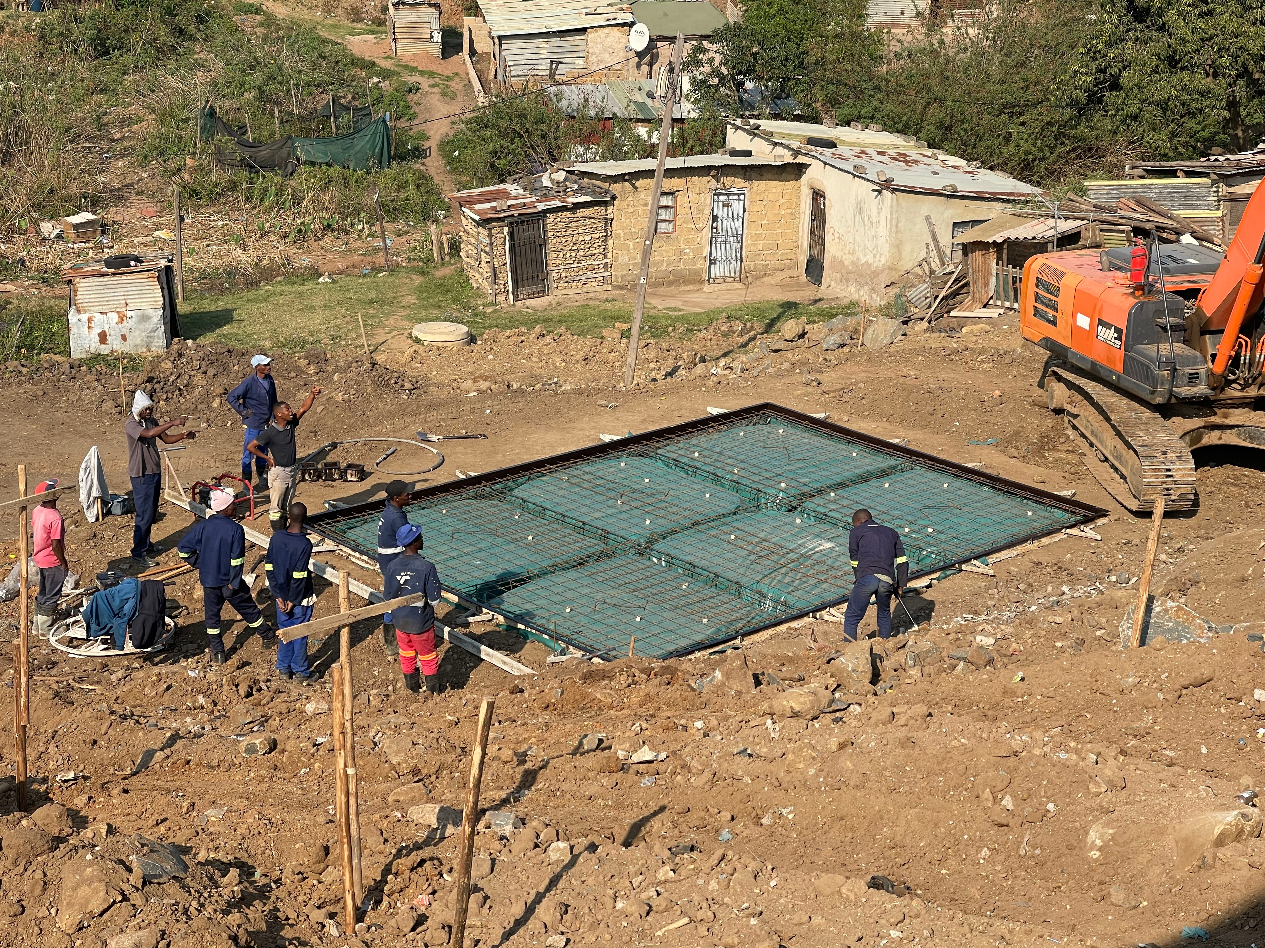 RDP Foundation with Rebar